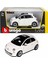 S00022106 Burago 1/24 Fiat 500 2007 Beyaz -Sun 3