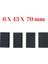 Kuru Süt Sağım Makinesi Kömür Paleti 6.00*43*70 mm (4 Adet) 2