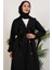 Beria Trençkot Siyah 5