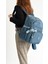 Ultra Hafif Orta Boy Sırt Çantası Çok Cepli Unisex Mavi (Model: 571-4B) 2