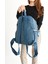 Ultra Hafif Orta Boy Sırt Çantası Çok Cepli Unisex Mavi (Model: 571-4B) 3