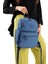 Ultra Hafif Şik ve Su Geçirmez Orta Boy Sırt Çantası Mavi Model: (571-13-9D) 3