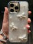 iPhone 16 Pro Max Uyumlu 3D Kurdele Detaylı Işıldayan Kılıf 1