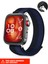 Huawei Watch Fit 3 / Fit 4 / Fit 4 Pro Uyumlu Hasır Örgü Spor Cırtlı Naylon Pratik Kordon 1