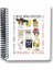 Tükenmez Not Defteri - 4 (Ressam Kediler) - 13X16 cm 1