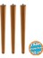 3 Adet Boyalı Ahşap Silindir Sehpa ve Masa Ayağı Ayakları Aksesuarları Modern Tasarım 50 cm 1