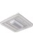 Rana Kare 60W LED Avize Metal Kasa / 3 Renk Işık / Kumandalı Fanlı Model / 2