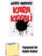 Kara Kefali + Yapışkanlı Not Kağıdı 1
