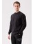 Pamuklu Sweatshirt Kışlık Erkek Süveter Galanthus Basic Rahat Kesim Günlük Iş Kullanımı Için 4