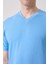 V Yaka 100 Pamuk Penye Tshirt Is Gvenligi Galanthus Shirt Nefes Alabilir Rahat Şık Tasarım 5