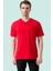 V Yaka 100 Pamuk Penye Tshirt Is Gvenligi Galanthus Shirt Nefes Alabilir Rahat Şık Tasarım 1