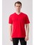 V Yaka 100 Pamuk Penye Tshirt Is Gvenligi Galanthus Shirt Nefes Alabilir Rahat Şık Tasarım 2