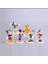 Disney Mickey Mouse Minnie Donald Duck Goofy Anime Figürler 6 Adet 1