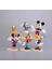 Disney Mickey Mouse Minnie Donald Duck Goofy Anime Figürler 6 Adet 2
