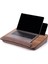 WOOD-LS013 Minderli Laptop Sehpası (Ceviz) 1