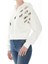 Kadın Kapüşonlu Leopar Desei Ekru Sweatshirt 2
