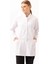 Tıbbi Kadın Uzun Kollu Laboratuvar Önlüğü Adiantum Doktor Öğretmen Rahat Kesim 2