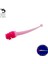Silikon Kurt Yem - 2,1g 70MM - Fishack Wormix - 1 Adet - Pembe/beyaz - Karides Kokulu 1
