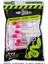 Silikon Kurt Yem - 2,1g 70MM - Fishack Wormix - 1 Adet - Pembe/beyaz - Karides Kokulu 5