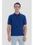 SABRİ ÖZEL APAŞ YAKA TRİKO T-SHIRT Lacivert 1