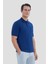 SABRİ ÖZEL APAŞ YAKA TRİKO T-SHIRT Lacivert 4