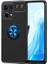Oppo Reno 7 4g Kılıf Mxsp Ravel Silikon Kapak-Siyah-Mavi 1