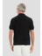 Polo Yaka Kısa Kollu Triko Erkek Gömlek Siyah 3