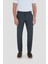 Regular Fit Pileli Erkek Chino Pantolon Koyu Haki 1