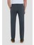 Regular Fit Pileli Erkek Chino Pantolon Koyu Haki 2