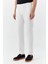 Regular Fit Klasik Erkek Pantolon Beyaz 3