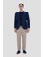 Mono Yaka Blazer Erkek Ceket Lacivert 2