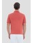 Düğmeli Polo Yaka Pike Basic Erkek T-Shirt Kiremit 3