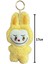 Labubu Vücutlu Peluş Charm, Peluş Anahtarlık Çanta Charmı Sarı 17 cm 4