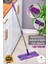 Mandallı Mikrofiber Mop - Yer Duvar Cam Silme Temizlik Mopu & Kıskaçlı Teleskopik Paspas Seti 1