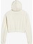 Chuck Taylor Boxy Kadın Ekru Kapüşonlu Sweatshirt 3