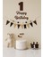 1 Bir Yaş Happy Birthaday Iyi Ki Doğdun Parti Şapkalı Set 1