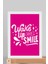 Wake Up And Smile Çerçeveli Tablo - Uyan ve Gülümse Yazılı Motivasyon Poster Tablo 1