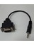 9 Pin RS232 Erkek - 3.5 mm Stereo Erkek 3 Boğumlu Jack Kablo 1