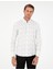 Erkek Gri Slim Fit Uzun Kollu Gömlek 50298182-VR024 3