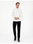 Erkek Gri Slim Fit Uzun Kollu Gömlek 50298182-VR024 4
