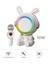05 Rgb Tavşan Figürlü Mikrofonlu Karaoke Bluetooth Hoparlör 1