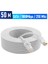 (50 Metre) Cat6 Internet Kablosu Ethernet Utp Patch High Speed Açık Gri 1