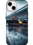 IPHONE 13 Uyumlu Özel Redbull F1 Yağmurlu Pist Tasarımlı Lüks Silikon Kılıf 1