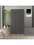 Luna 3 Kapaklı Bazalı Gardırop Tamamı Mdf 7
