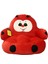 Çocuk Koltuğu Bebek Koltuğu Uğur Böceği Oturma Minderi Peluş Kedi Minderi 1