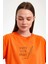 Unisex Oversize Baskılı Sıfır Yaka Tshirt 3