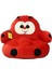 Çocuk Koltuğu Bebek Koltuğu Uğur Böceği Oturma Minderi Peluş Kedi Minderi 4