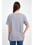 Unisex Oversize Baskılı Sıfır Yaka Tshirt 2