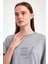 Unisex Oversize Baskılı Sıfır Yaka Tshirt 3