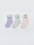 Lcw Çiçekli Kız Bebek Soket Çorap 3'lü (W5) 1